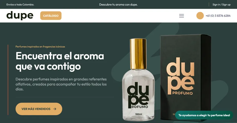 Izpirasione Profumo Colombia